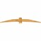 Ekena Millwork Bellingham Rough Sawn Timber Gable Bracket, Western Red Cedar, 84"W x 14"H x 2"D x 6"F, 4/12 Pitch GBW084X14X0206BEL00RWR - alternate 3